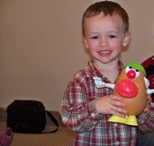 2 Year Old Boy in a Parent-Tot Spanish Class